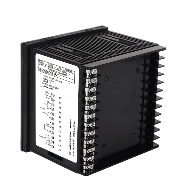 SINOTIMER XY509 Smart Temperature Control Instrument Short Case PID Heating Relay SSR Solid State Output, XY509