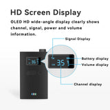 2.4G Wireless Office Conference Tour Guide Explainer One-Way One-To-Many Explainer Microphone, YWI22 Transmitter, YWI22 Receiver