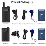 2.4G Wireless Office Conference Tour Guide Explainer One-Way One-To-Many Explainer Microphone, YWI22 Transmitter, YWI22 Receiver