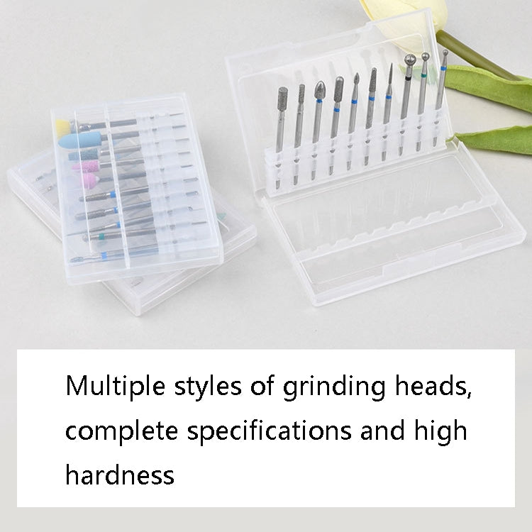 Tungsten Steel Alloy Nail Art Polished Head Set Grinding Machine Drain Brush Dead Polishing Tool, ZH01, ZH02, ZH03, ZH04, ZH05, ZH06, ZH07