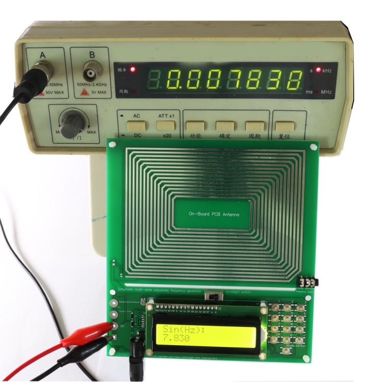 0.001HZ-200KHZ 7.83HZ Schumann Wave Signal Generator DDS Pure Sine Frequency Modulation, ZK-001